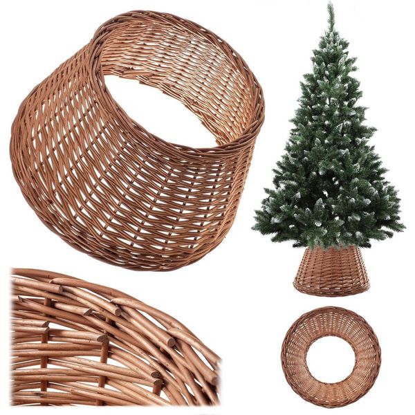 Kadax Copertura In Rete Naturale Aliano 55 Cm Per Albero Di Natale-image