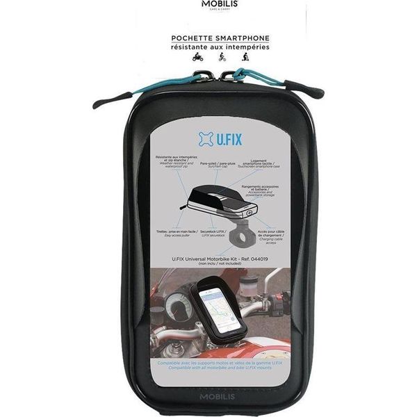 Mobilis U.Fix Supporto Passivo Telefono Cellulare/Smartphone Nero-image