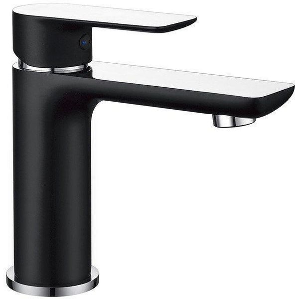 Mexen Alfa Rubinetto Per Lavabo, Nero/Cromo - 745700-71-image