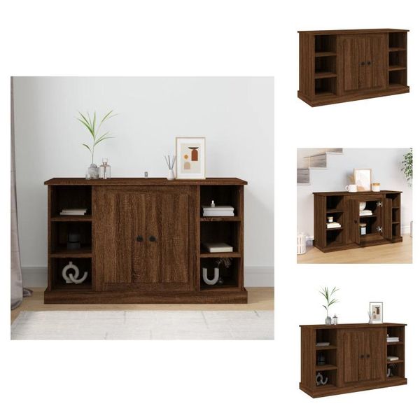 Vidaxl Credenza Look Rovere Marrone 100X35,5X60 Cm Materiale Legno - Credenze-image