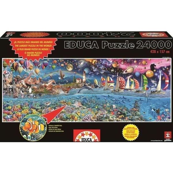 Puzzle Life 24000 Pieces - Educa - Paintings And Pictures - Multicolor - Adult-image