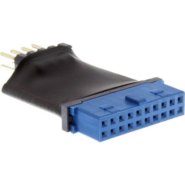 Inline® 33449L Adattatore Usb 3.0 - 2.0 Interno, Connettore Di Accoppiamento Usb 3.0 19Pin - Usb 2.0 Interno-image