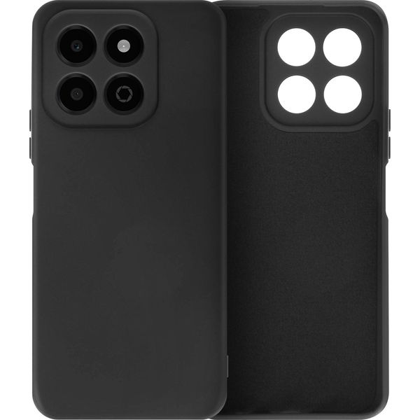 Avizar, Custodia Per Cellulare In Silicone Semirigido Per Honor X6B, Nero-image