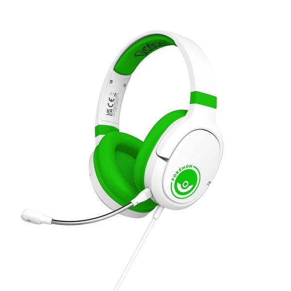 Pokemon - Pokeball - Cuffie Da Gioco Pro G1 (Verde/Bianco)-image