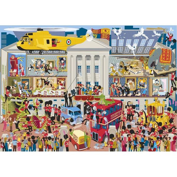 Gibsons Puzzle Buckingham Palace - Sotto Il Coperchio 1000 Pezzi-image