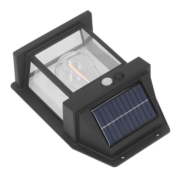 Lampada Da Parete Solare Al Tungsteno, Lampada Da Parete Solare Al Tungsteno All'aperto, Lampada Da Parete Solare Al Filo Di Tungsteno, Apparecchi Di Illuminazione Esterna, Apparecchi Di Illuminazione Esterna A Parete, Luce Del Sensore Di Movimento A Parete, Lampada Da Parete Del Sensore Solare, Lampada Da Parete Di Interazione Solare-image