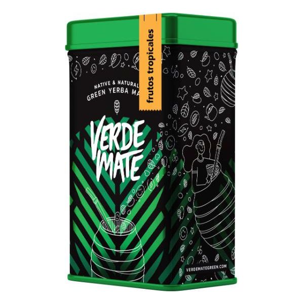 Yerbera - Verde Mate Verde Frutos Tropicales 0,5 Kg In Lattina-image
