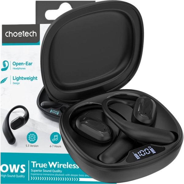 Tws Earphones Choetech BH-T25 Ows (Black)-image