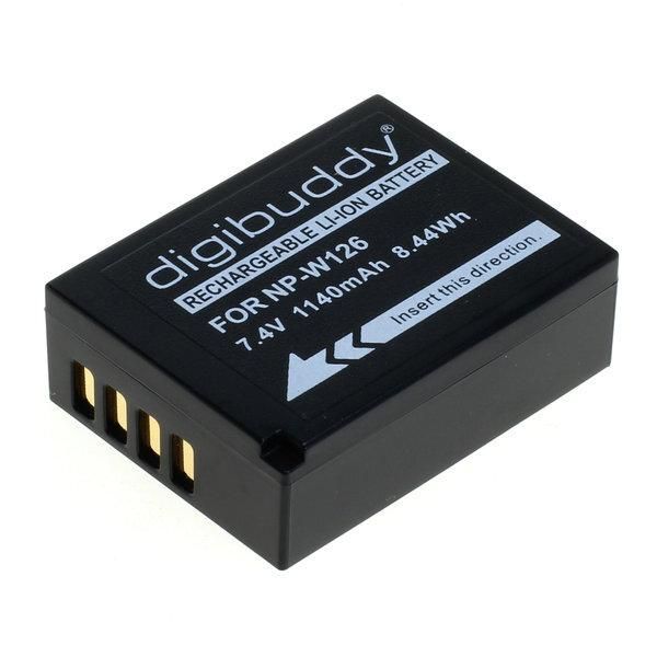 Batteria Digibuddy Compatibile Con Fuji NP-W126 / NP-W126S Li-Ion-image