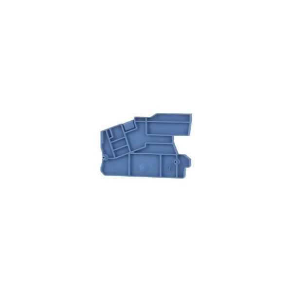 Coperchio W=2,2Mm Blu - Piastra Di Chiusura/Divisoria Per Morsettiera D-PTN 2,5-image