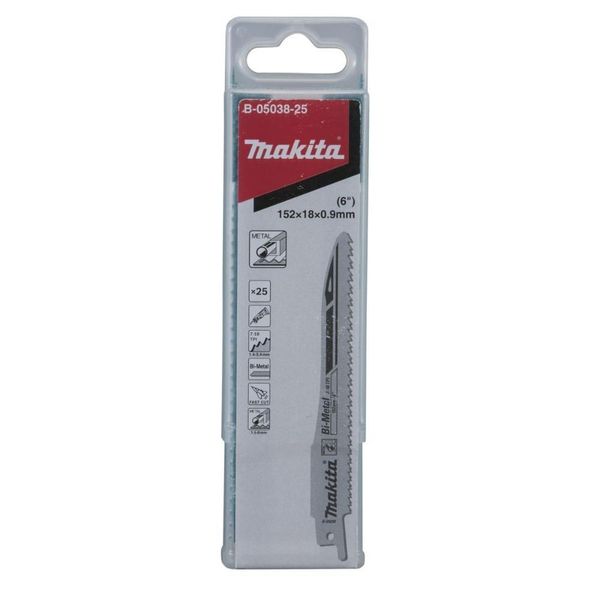 Makita Lama Per Sega Circolare Super Express 152 Mm - 7 - 18 Tpi - Bi-Metallo - 25 Pz.-image