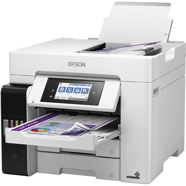 Epson C11CJ28401 Epson Ecotank ET-5880 4 In 1 Tintenstrahl-Multifunktionsdrucker Grau-image