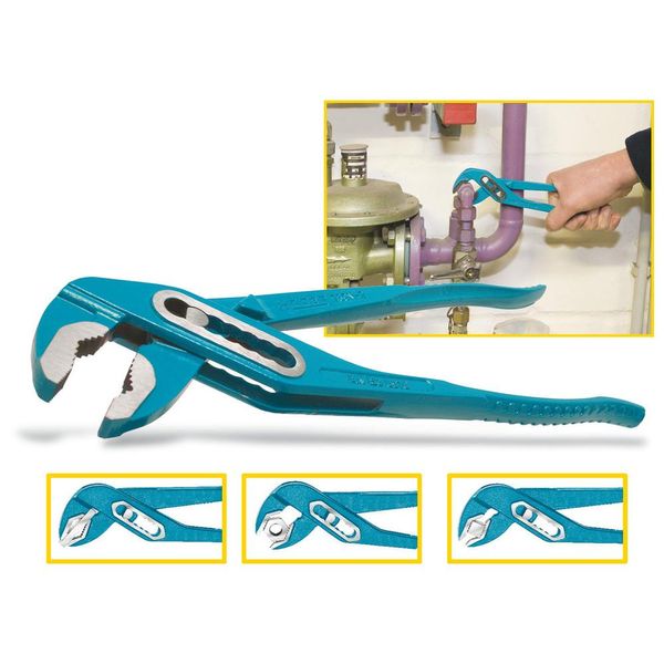 Pinza Per Pompa Dell'acqua Hazet Giunto A Scatola, Ko Lunghezza: 240 Mm,-image