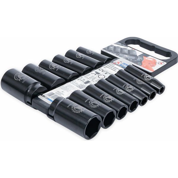 Set Di Chiavi A Bussola | Azionamento 12,5 Mm (1/2") | Sw 10 - 32 Mm | 13 Pz."-image