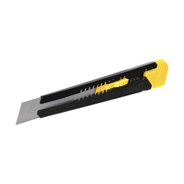 Taglierina Stanley Con Corpo In Metallo E Lama A Scatto Retrattile Da 18 Mm-image