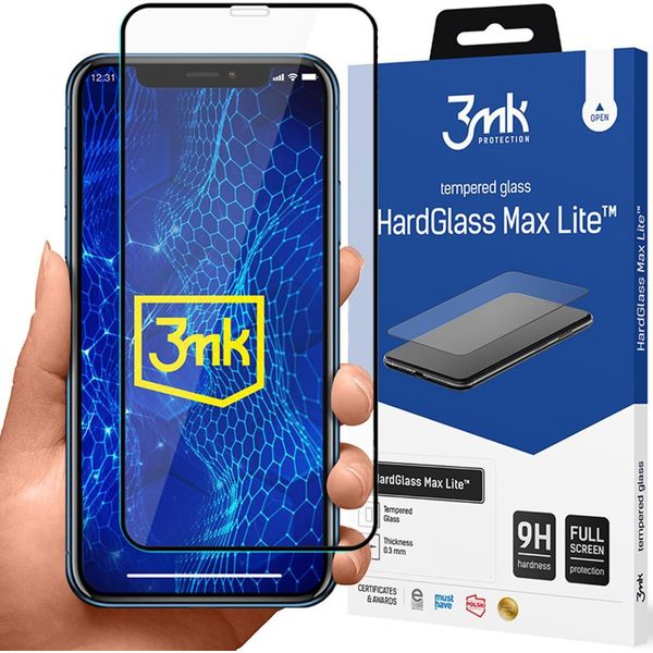 Apple Iphone Xr - 3Mk Hardglass Max Lite Nero-image