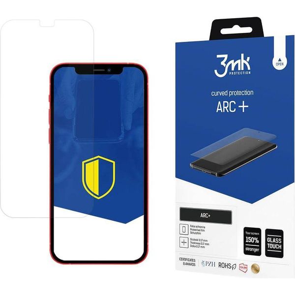 3Mk Arc+ Screen Protector Per Apple Iphone 12 Mini 0,17 Mm Self-Heal-image