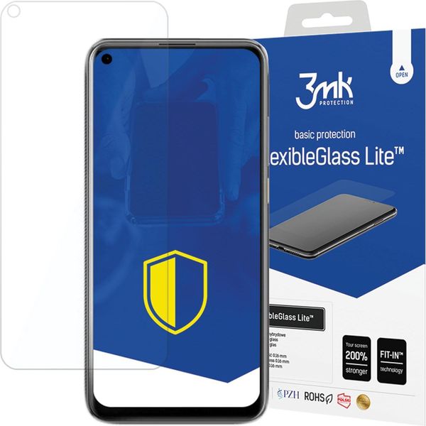 3Mk Display Hybridglass Flexibleglass Lite Per Htc Desire 20 Pro 0,16Mm 6H-image
