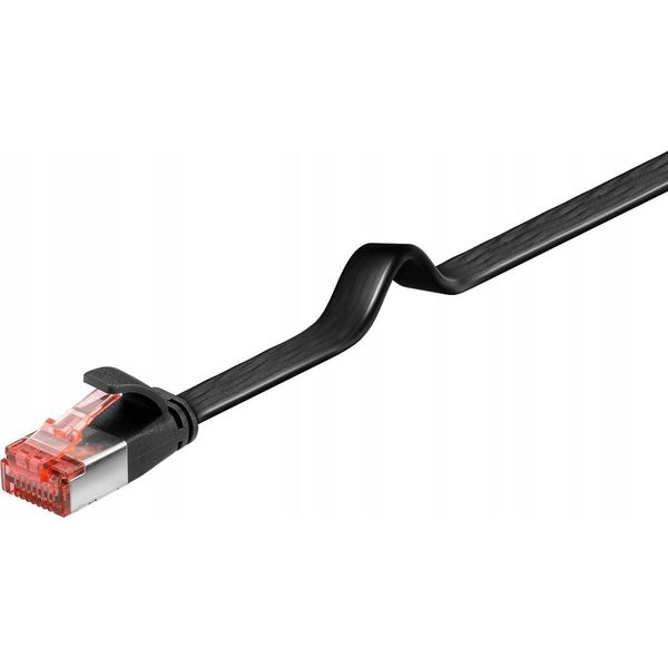 Microconnect Ultraflat - Cavo Di Rete - Da RJ-45 (M) A RJ-45 (M) - 3,0 M - Utp - Cat 6 - Schermato, Piatto - Nero (V-UT-image