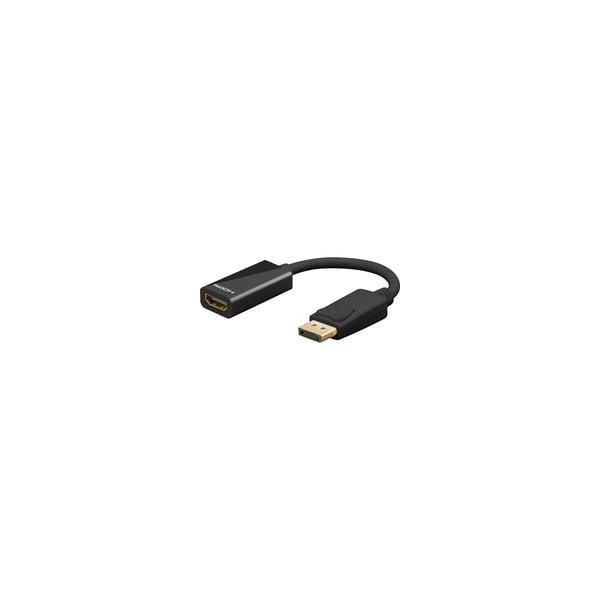 Adapterkabel Displayport > Hdmi 8K / 60Hz Schwarz, 10Cm Kabel-image