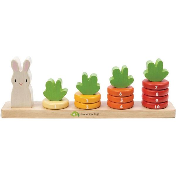 Carote Del Gioco Del Conteggio In Legno Tender Leaf - Giocattolo Educativo Per L'apprendimento Dei Numeri-image