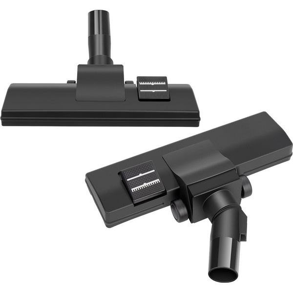 Set Di 2 Bocchette Per Pavimenti Hoover 260 Mm | Bocchetta Universale Hoover 32,5 Mm Per Tappeti E Pavimenti Duri | Piedino Hoover Per Laminati | Bocchetta Combinata Con 2 Rulli | Alzafilo E Spazzola-image