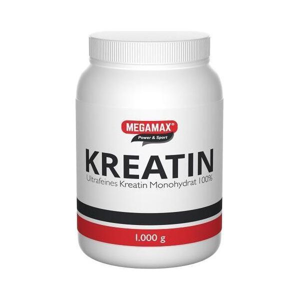 Megamax Power & Sport 100 % Pura Creatina Monoidrato In Polvere, 1000 G In Polvere-image