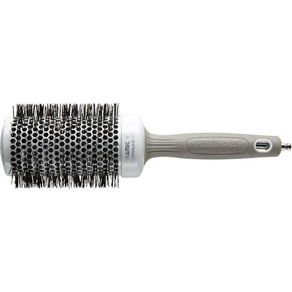 Olivia Garden Expert Blowout Shine Spazzola Per Capelli Bianca E Grigia 55 Mm-image