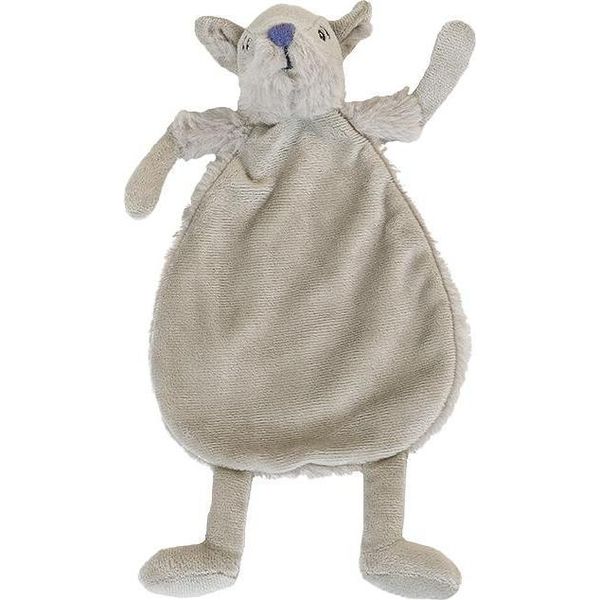 Panno Per Coccole Happy Horse Wolf Willow - Regalo Per Bambini Grigi-image