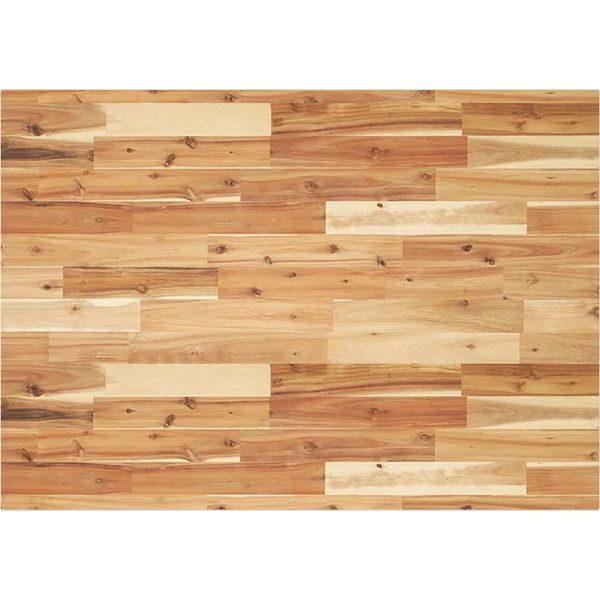 Vidaxl Piano Del Tavolo Rettangolare 100X70X2 Cm In Legno Massiccio Di Acacia-image