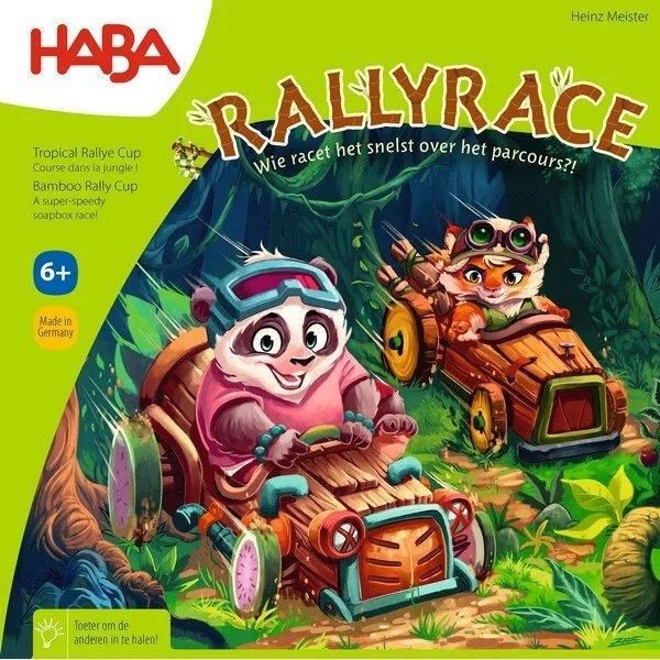 Haba Rallyrace Gioco Educativo Per Bambini Dai 3 Anni In Su - Gioco Da Tavolo-image