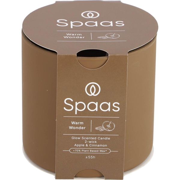 Candela Profumata Spaas Glow 2 Stoppini 55H Warm Wonder-image