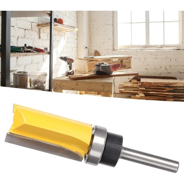 Fresa Per La Lavorazione Del Legno, Punta Per Fresa A Filo, Fresa Per Rifilatura, Fresa Per Fresa 6X19X38 Mm, Strumento Per Fresatura Del Legno-image