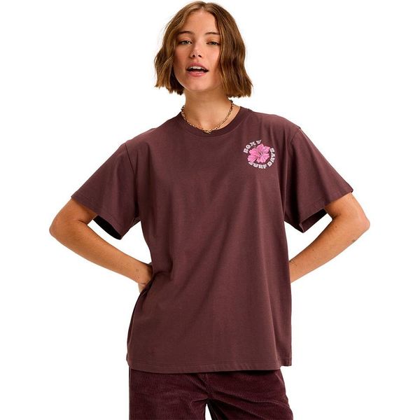 Roxy Hangloose The Sky - Maglietta A Maniche Corte Viola S Donna Viola S-image