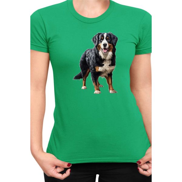 Maglietta Da Donna Dogs Breeds Weimaraner Dog Breed 007, Lady S , Vert-image