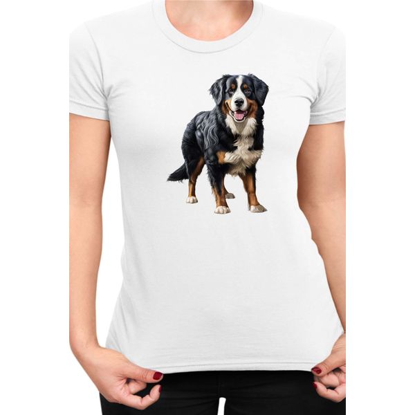 Maglietta Da Donna Dogs Breeds Weimaraner Dog Breed 007, Lady M , Blanc-image
