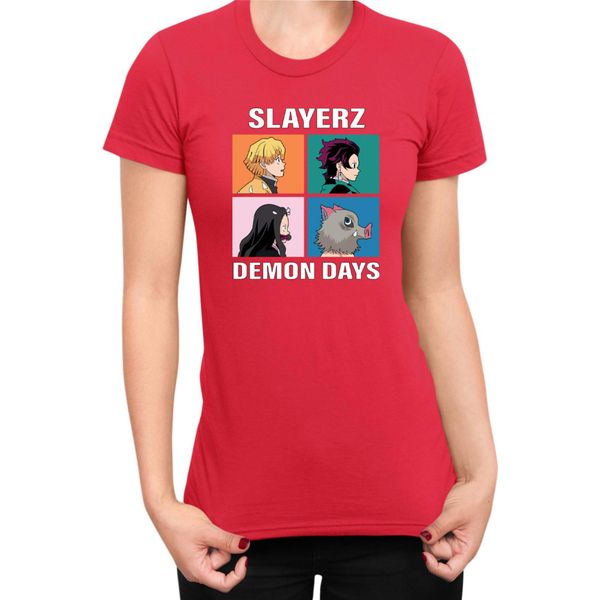Maglietta Da Donna Japan Manga Anime Comics Animation Demon Anime Slayer All Slayerz, Lady S , Rouge-image