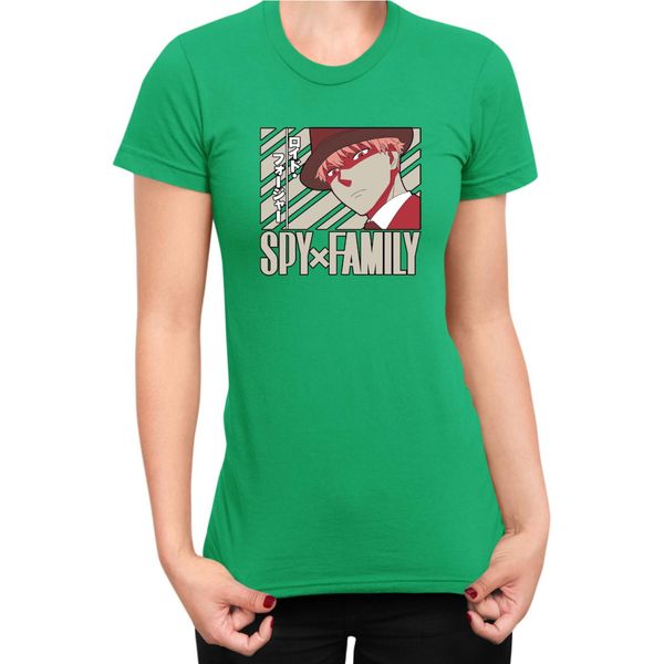 Maglietta Da Donna Japan Anime Manga Family Anime X Manga Spy Fan Solo Loid, Lady Xl , Vert-image