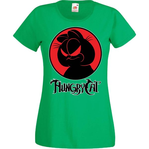 Maglietta Da Donna Manga Anime Thundercats Garfield Garfield, Lady Xs , Vert-image
