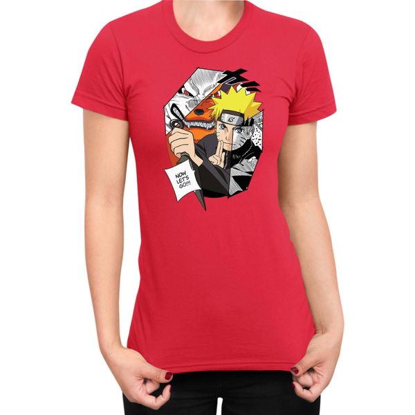 Maglietta Da Donna Naruto Naruto & Kurama, Lady M , Rouge-image
