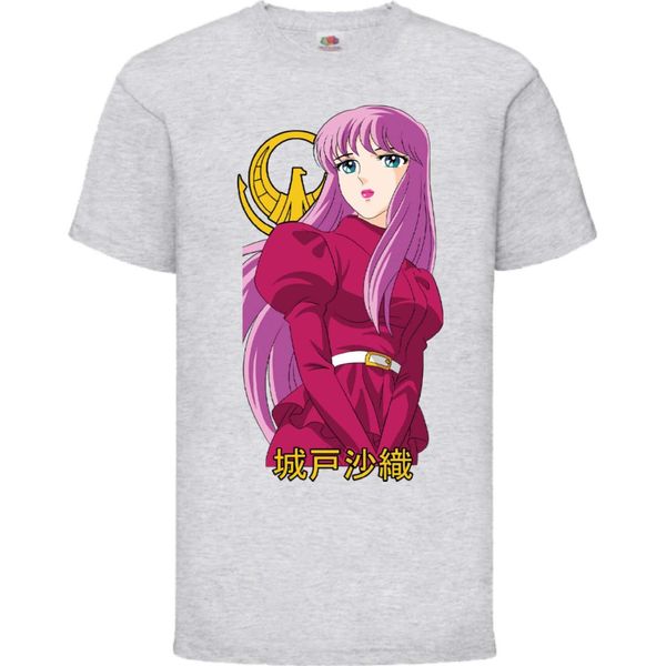 Maglietta Per Bambini Saint Anime Seiya Athena Saint Anime Seiya Athena, 12-13 Jahr - 152 , Gris-image