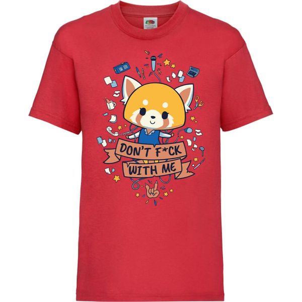 Maglietta Per Bambini Aggretsuko 01 Aggretsuko, 12-13 Jahr - 152 , Rouge-image