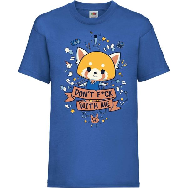Maglietta Per Bambini Aggretsuko 01 Aggretsuko, 12-13 Jahr - 152 , Bleu-image