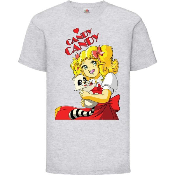Maglietta Per Bambini Candy Candy Candy Candy, 12-13 Jahr - 152 , Gris-image