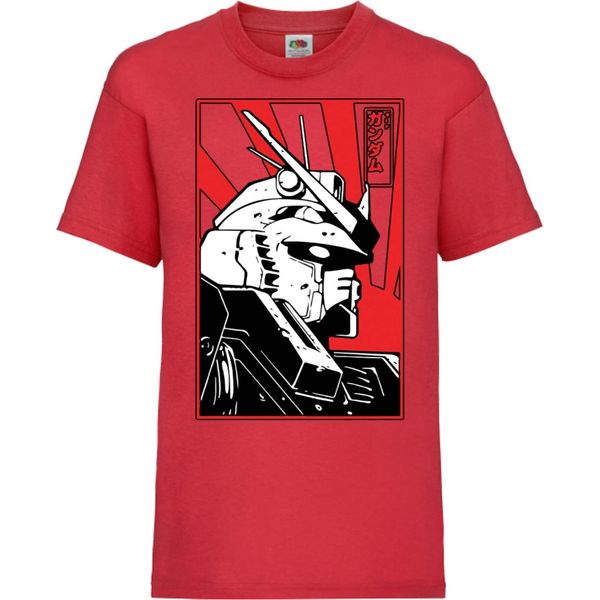 Maglietta Per Bambini Mobile Suit Gundam 02 Mobile Suit Gundam, 9-11 Jahr - 140 , Rouge-image
