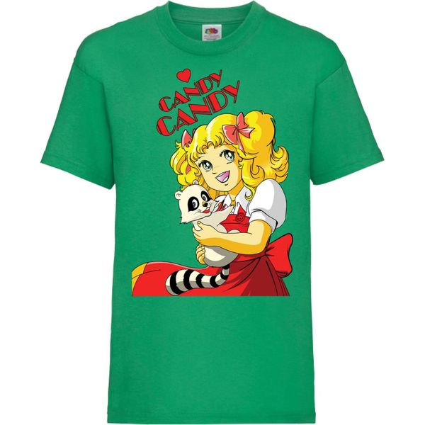 Maglietta Per Bambini Candy Candy Candy Candy, 9-11 Jahr - 140 , Vert-image