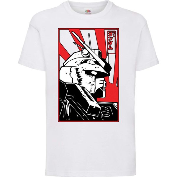 Maglietta Per Bambini Mobile Suit Gundam 02 Mobile Suit Gundam, 9-11 Jahr - 140 , Blanc-image