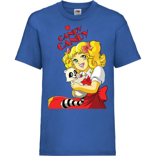 Maglietta Per Bambini Candy Candy Candy Candy, 12-13 Jahr - 152 , Bleu-image