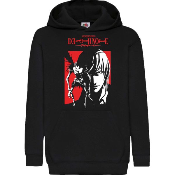 Felpe Con Cappuccio Per Bambini Death Note Shonen Jump, 12-13 Jahr - 152 / Noir-image
