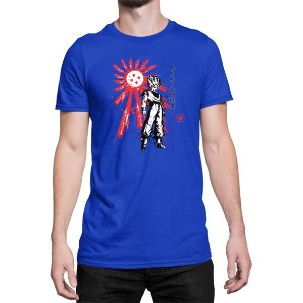 Maglietta Da Uomo Dragon Anime Manga Ball Z Goku 34, Man 3XL , Bleu-image